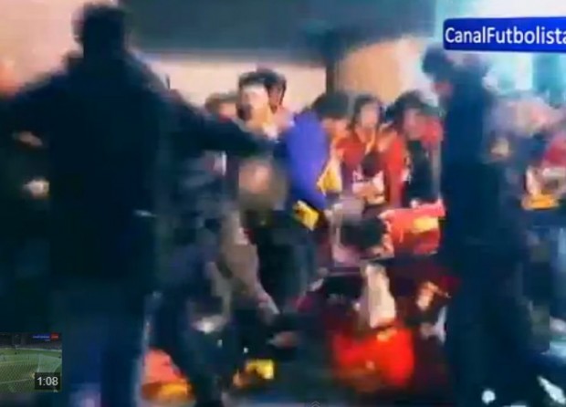 ΒΙΝΤΕΟ-Επεισόδια με Τούρκους στο «Μπερναμπέου»