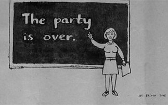 Το κείμενο για την Κύπρο: The Party is over