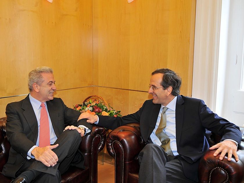 Συνάντηση Σαμαρά-Αβραμόπουλου