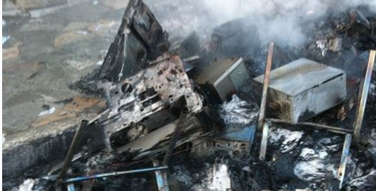 Νέα φωτιά στο ΑΤ Ιερισσού