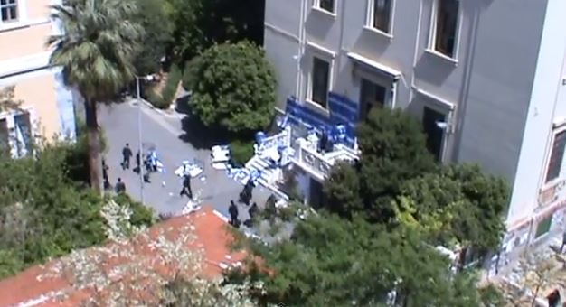 ΒΙΝΤΕΟ-Ένταση στις φοιτητικές εκλογές