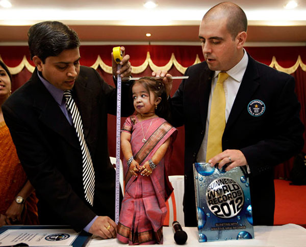 Η κοντύτερη γυναίκα του κόσμου