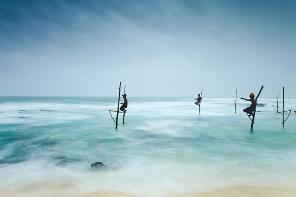 Σρι Λάνκα:Οι “ακροβάτες” ψαράδες