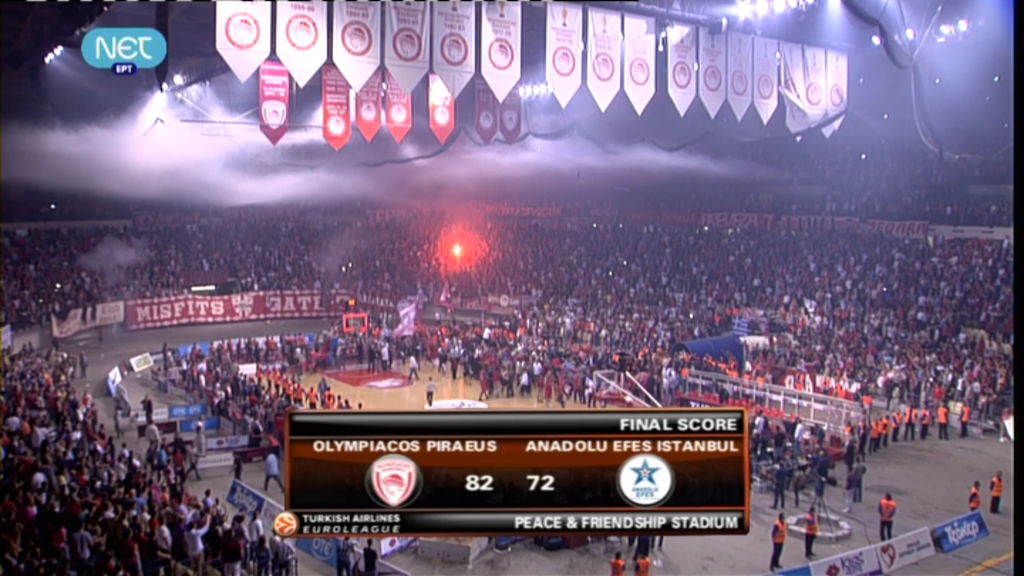 Τελικό: Ολυμπιακός-Εφές 82-72