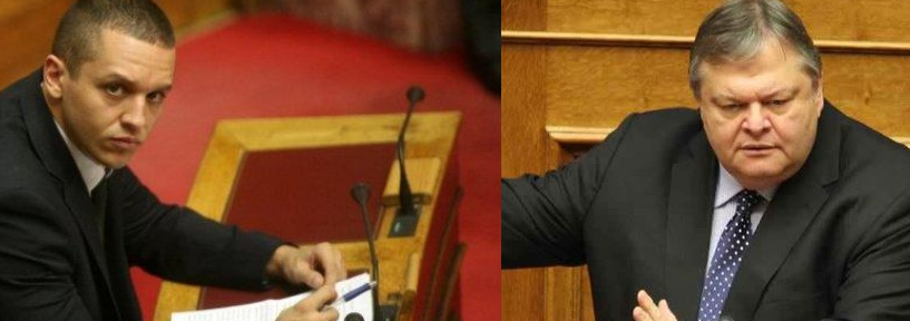 Ο διάλογος Κασιδιάρη-Βενιζέλου στην Προανακριτική