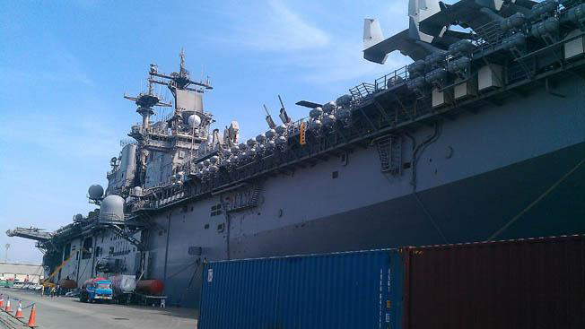 Στο λιμάνι της Λεμεσού πολεμικό πλοίο των ΗΠΑ