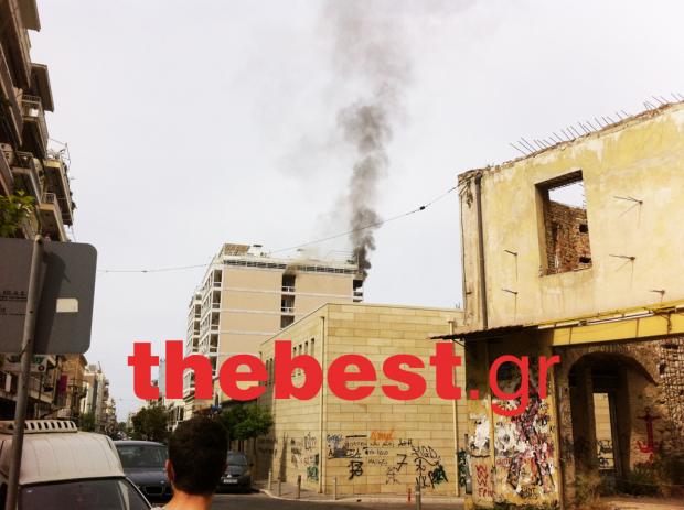 ΒΙΝΤΕΟ-Φωτιά σε ξενοδοχείο της Πάτρας