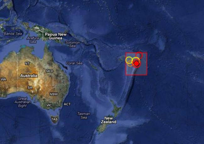 Ισχυρός σεισμός στα νησιά Τόνγκα