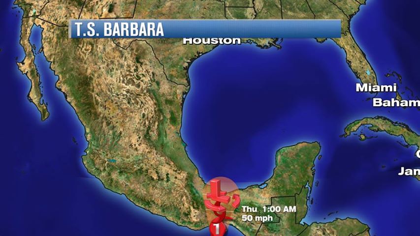 Μεξικό:2 νεκροί από τον τυφώνα Μπάρμπαρα