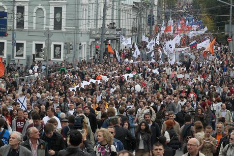 Διαδηλώσεις κατά του Πούτιν