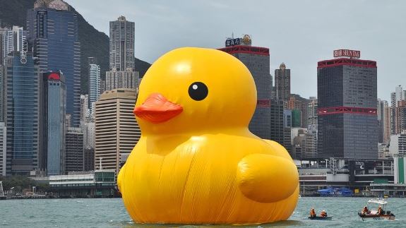 Μία πάπια, μια τεράστια πάπια