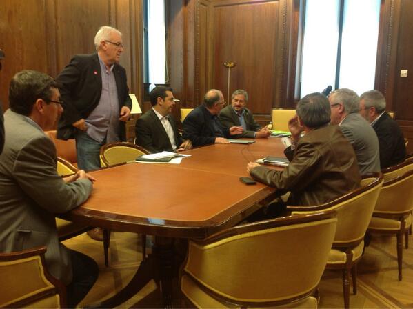 ΦΩΤΟ- Ο Τσίπρας στη Μαδρίτη