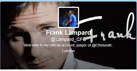 To tweet του Λάμπαρντ για τον Μπέκαμ