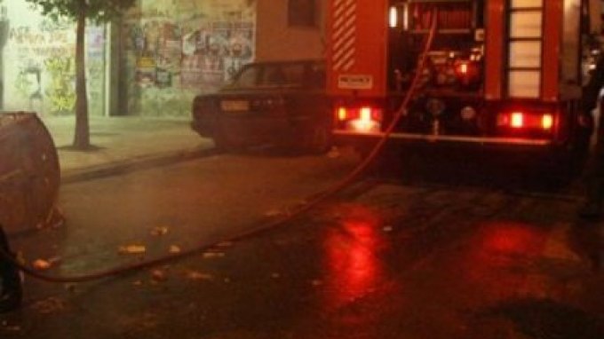 Στις φλόγες μπαρ στο Ηράκλειο