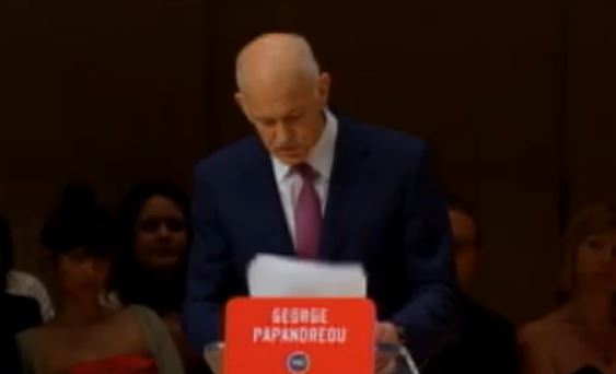 ΒΙΝΤΕΟ-Παπανδρέου: Όταν έγινα πρωθυπουργός