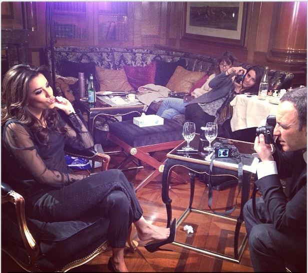 H Λονγκόρια ποζάρει στον Αλιάγα