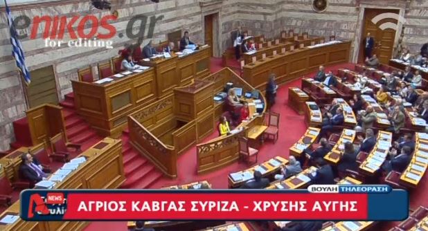 ΒΙΝΤΕΟ-Άγριος καβγάς του Τατσόπουλου με την ΧΑ