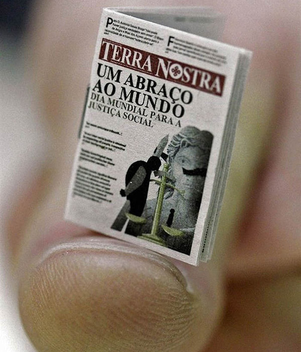 Η μικρότερη εφημερίδα του κόσμου