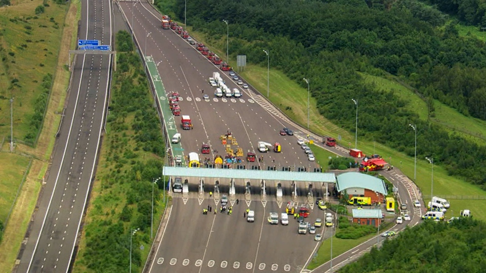 Έκλεισε ο αυτοκινητόδρομος M6