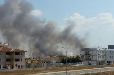 Πυρκαγιά στη Λευκωσία