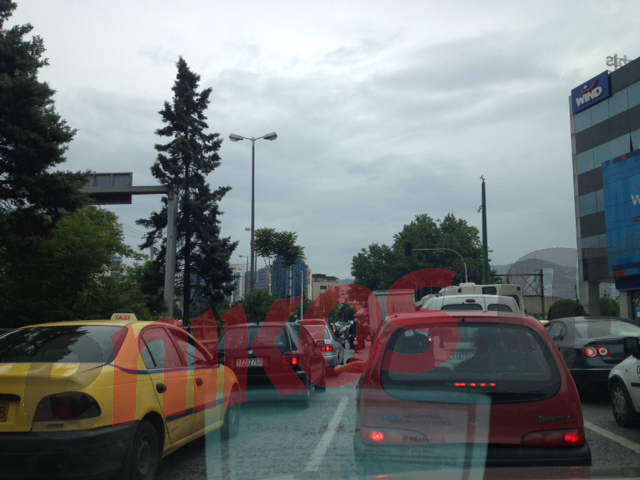 ΦΩΤΟ-Εκτός οι σηματοδότες σε κόμβο της Κηφισίας