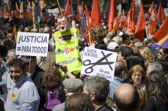 ΦΩΤΟ-Στους δρόμους οι Ισπανοί
