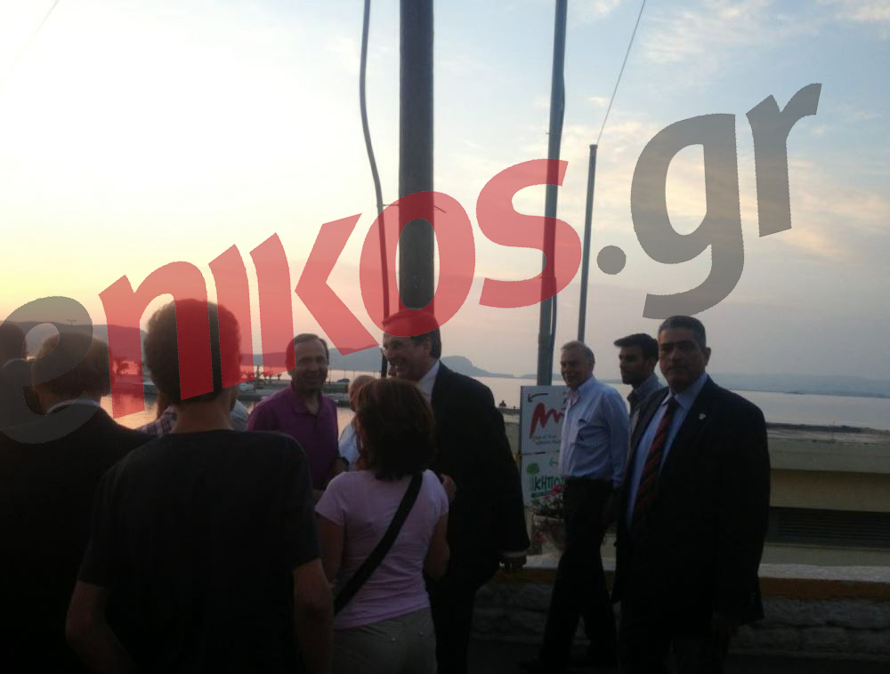 ΦΩΤΟ- Ο Σαμαράς στην Πύλο