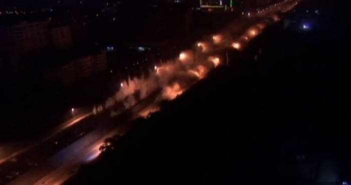 ΒΙΝΤΕΟ-Ανατίναξη γέφυρας μήκους 3,5 χλμ.