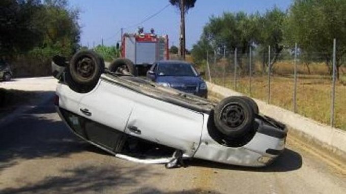 Τροχαίο ατύχημα στο Ηράκλειο