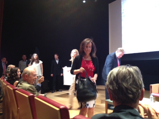 ΦΩΤΟ-Ο Σημίτης στην εκδήλωση της Διαμαντοπούλου