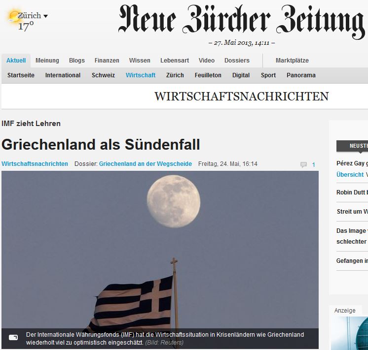 «Αποδιοπομπαίος τράγος η Ελλάδα»