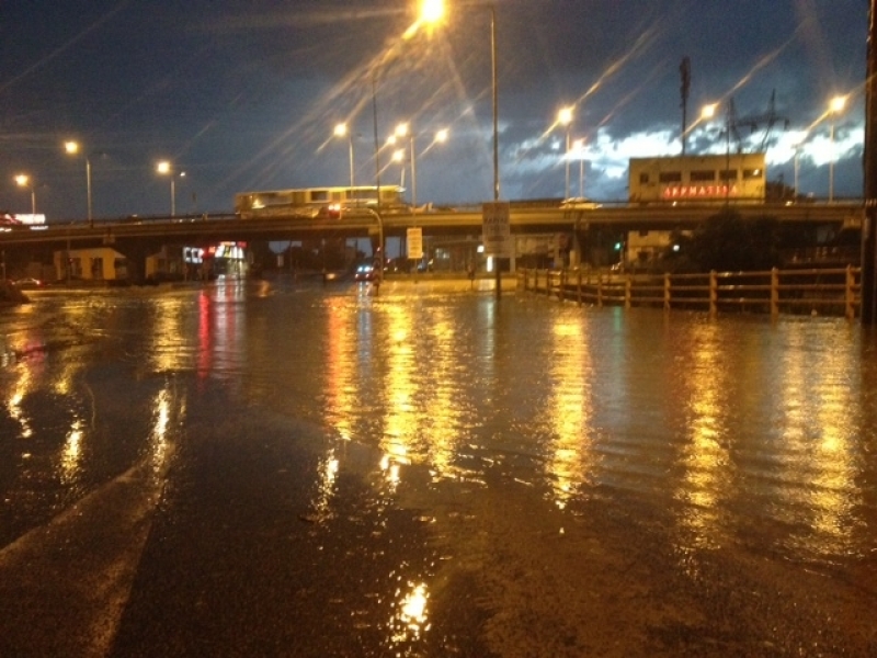 ΒΙΝΤΕΟ- Καταιγίδα στη Θεσσαλονίκη