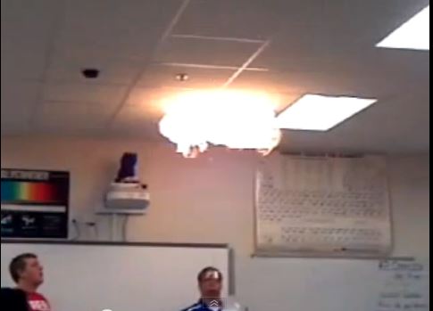 “Eκρηκτικό” μάθημα χημείας