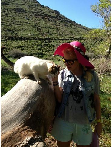 ΦΩΤΟ – Η Ελένη και τα ψάρια