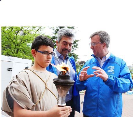 Λαμπαδηδρομία στην Οττάβα