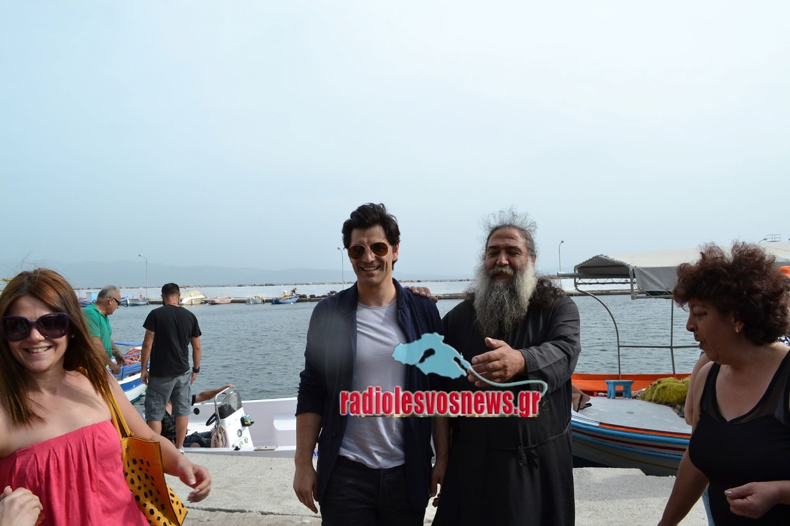 ΦΩΤΟ- Στη Μυτιλήνη ο Σάκης Ρουβάς