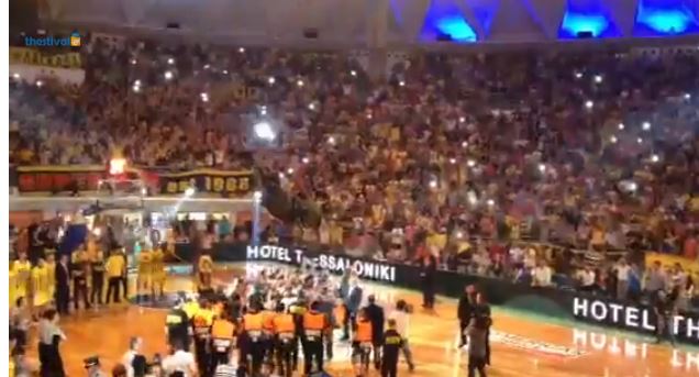 ΒΙΝΤΕΟ-Αποθεώθηκε ο Γκάλης κατά την είσοδο του