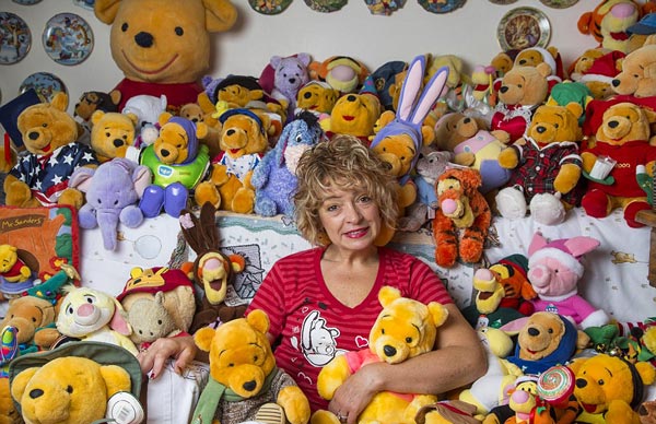 ΦΩΤΟ-H μεγαλύτερη συλλογή από αρκουδάκια Winnie