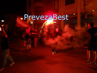 ΒΙΝΤΕΟ-Η νύχτα έγινε μέρα στην Πρέβεζα