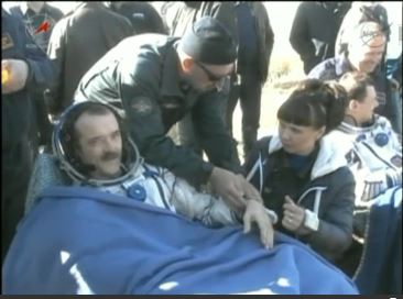 Ασφαλής η επιστροφή των αστροναυτών