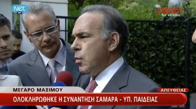 ΒΙΝΤΕΟ-Ο Αρβανιτόπουλος για την απεργία της ΟΛΜΕ