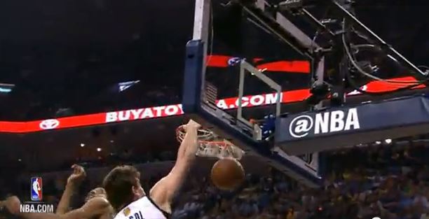 ΒΙΝΤΕΟ-Το απίστευτο κάρφωμα του Γκασόλ