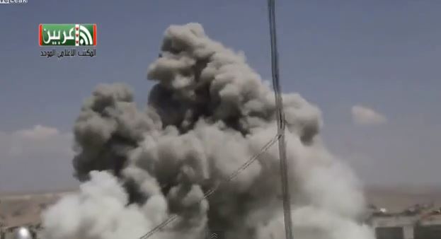 ΒΙΝΤΕΟ-Αεροπορικός βομβαρδισμός on camera