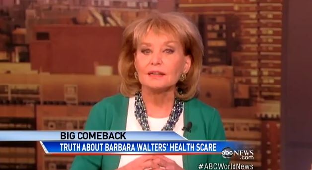 Η Walters αποχωρεί από την τηλεόραση