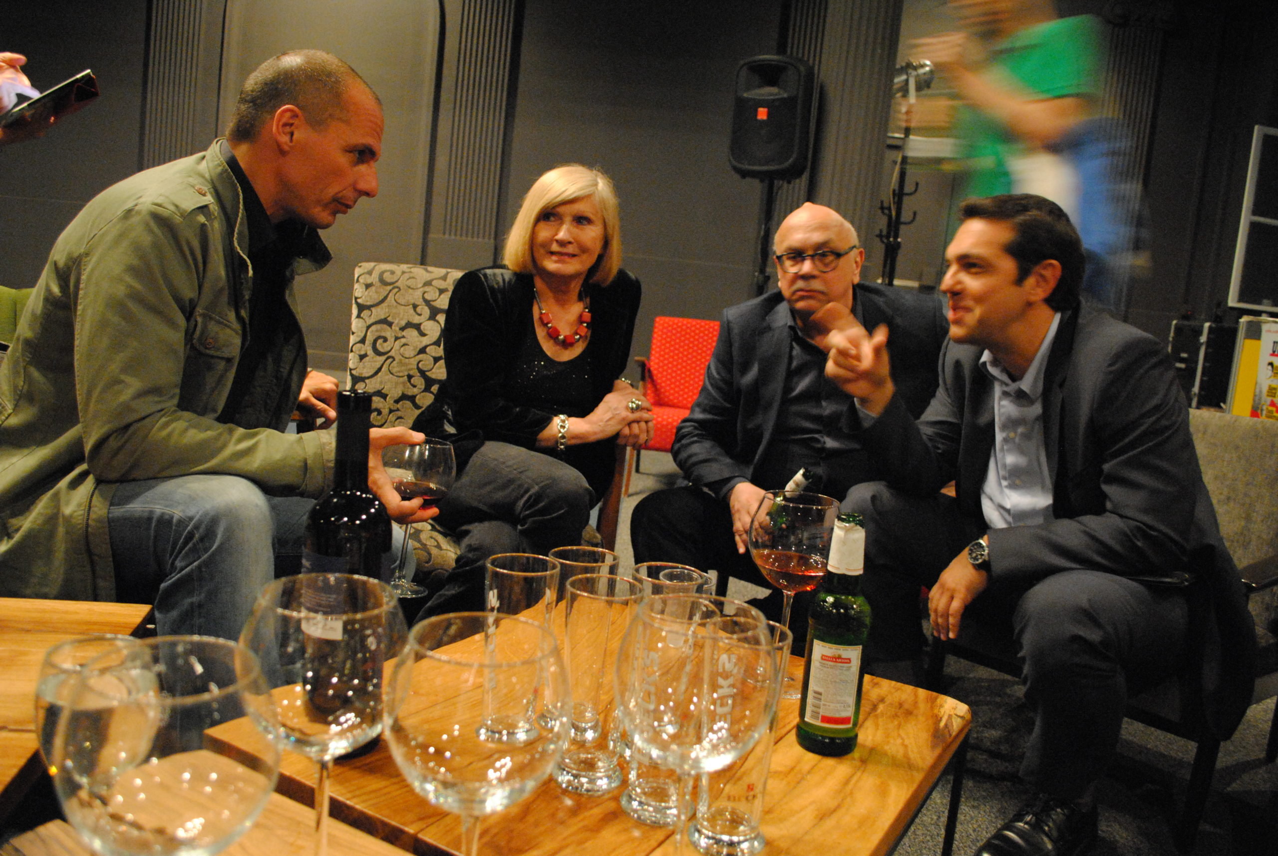 ΦΩΤΟ-Όταν ο Τσίπρας συνάντησε τον Βαρουφάκη