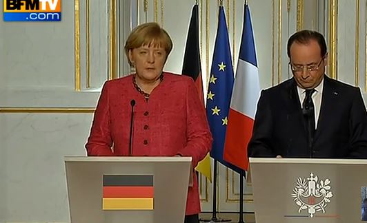 ΒΙΝΤΕΟ-Η Μέρκελ είπε τον Ολάντ…Μιτεράν