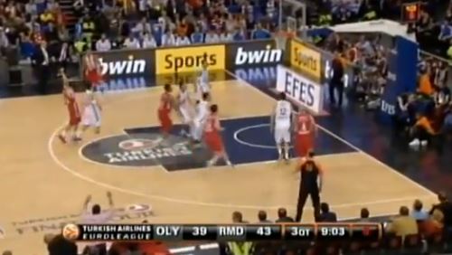 ΒΙΝΤΕΟ-Τα 5 τρίποντα του Σπανούλη