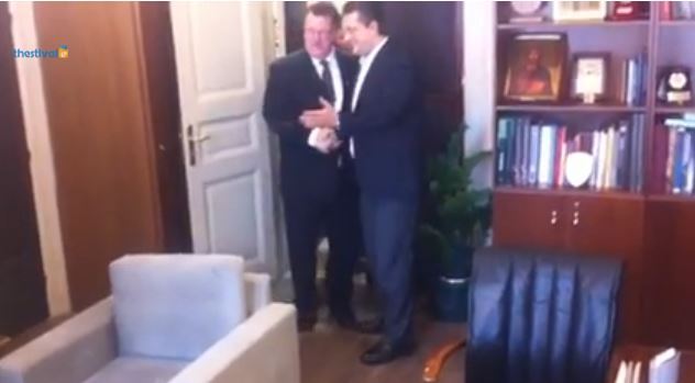 ΒΙΝΤΕΟ-Συνάντηση Φούχτελ με Τζιτζικώστα