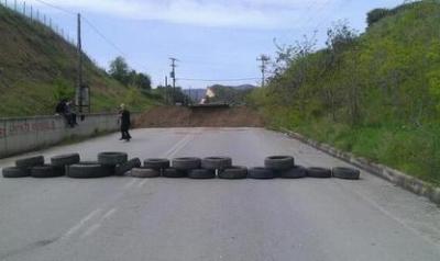 Έστησαν μπλόκα στην Ιερισσό