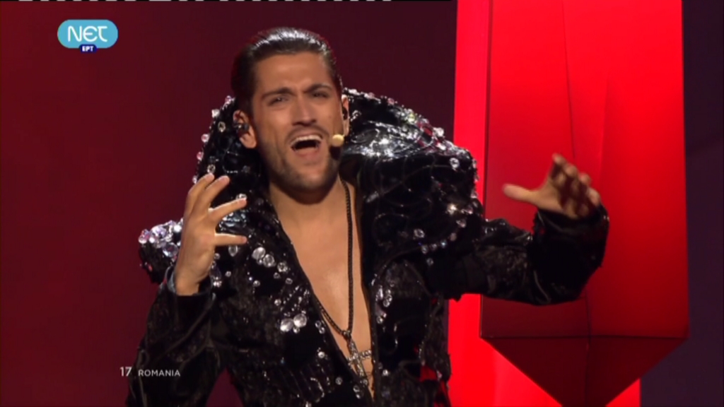 Ο… Κόμης Δράκουλας στη σκηνή της Eurovision